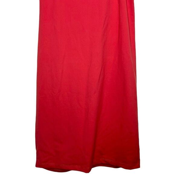 NEW Susana Monaco V Gathered Strap Tank Dress Cherry Blossom XL - Picture 9 of 10